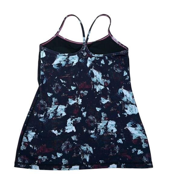 Lululemon Power Y Tank *Luon Static Blossom Multi Size 8 - Picture 8 of 11